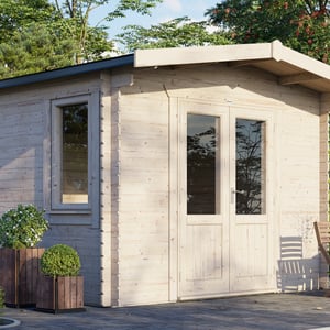 28mm Log Cabins