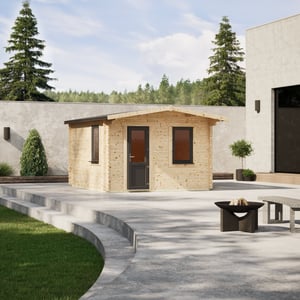 44mm Log Cabins