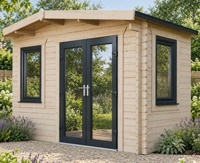 Power Chalet Log Cabin 44mm