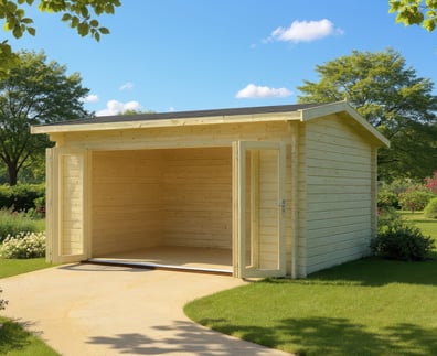 Palmako Ines 3.9x3m Log Cabin